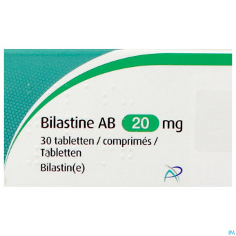 Bilastine ab 20mg    comp 30 x 20mg