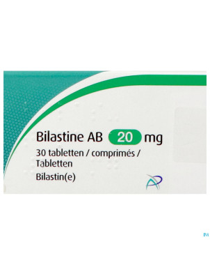 Bilastine ab 20mg    comp 30 x 20mg