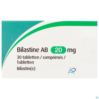Bilastine ab 20mg    comp 30 x 20mg