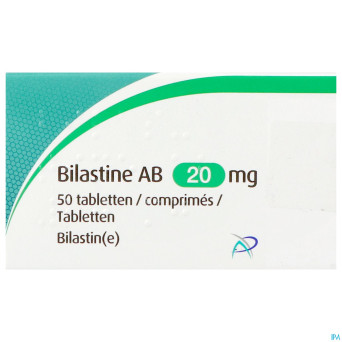 Bilastine ab 20mg    comp 50 x 20mg