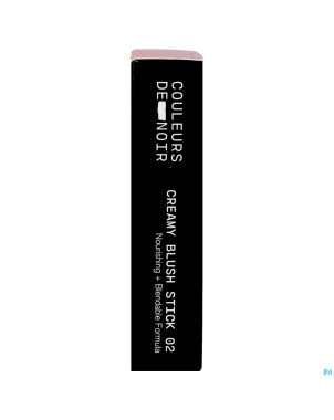 Couleurs de noir creamy blush stick 02 s. pink