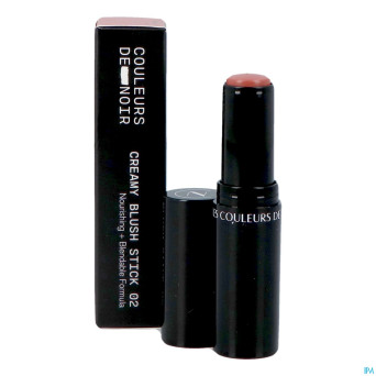 Couleurs de noir creamy blush stick 02 s. pink