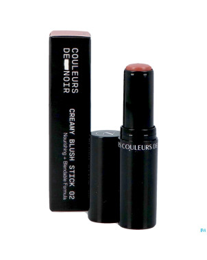 Couleurs de noir creamy blush stick 02 s. pink