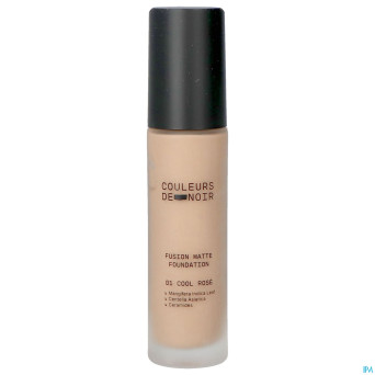 Couleurs de noir fus. matte fdt 01 c. rose 30ml