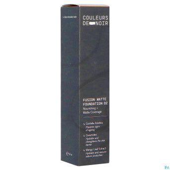 Couleurs de noir fus. matte fdt 02 c. ntrl 30ml