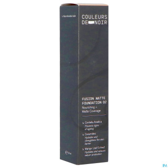 Couleurs de noir fus. matte fdt 02 c. ntrl 30ml