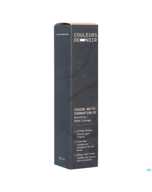 Couleurs de noir fus. matte fdt 02 c. ntrl 30ml