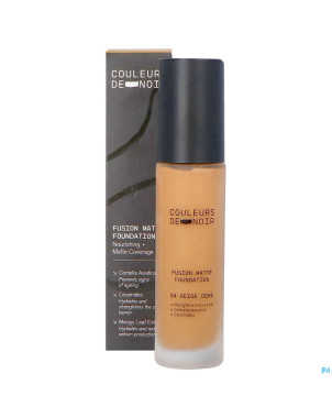 Couleurs de noir fus. matte fdt 04 b. dore 30ml