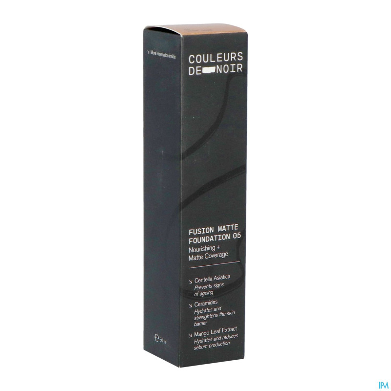 Couleurs de noir fus. matte fdt 05 w. dore 30ml