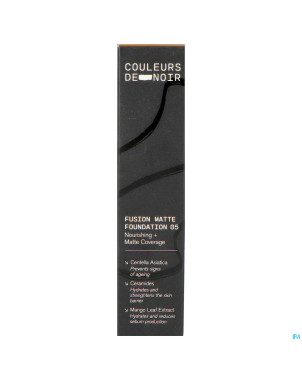 Couleurs de noir fus. matte fdt 05 w. dore 30ml