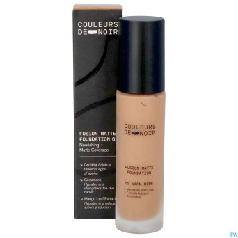 Couleurs de noir fus. matte fdt 05 w. dore 30ml