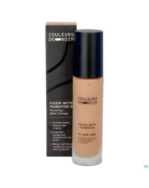 Couleurs de noir fus. matte fdt 05 w. dore 30ml