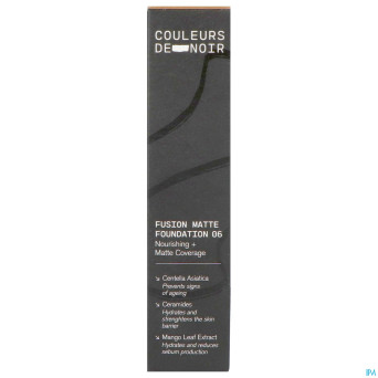Couleurs de noir fus. matte fdt 06 w. rose 30ml
