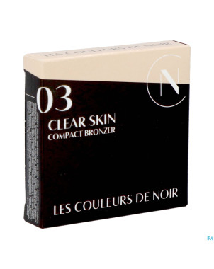 Couleurs de noir clear skin comp. bronzer 03 br.