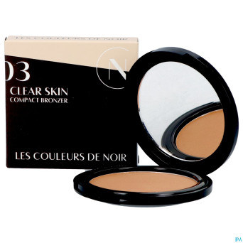 Couleurs de noir clear skin comp. bronzer 03 br.