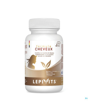 Lepivits formule cheveux    pot caps 60