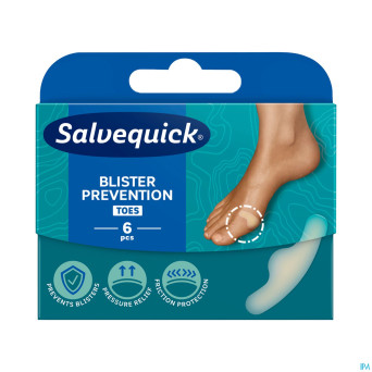 Salvequick pansements prevention orteils    6