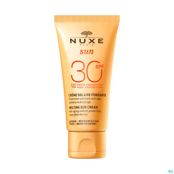 Nuxe sun creme solaire fondant ip30 visage 50ml