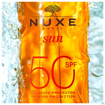 Nuxe sun huile bronz. ip50 visage&corps150ml