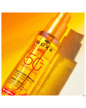 Nuxe sun huile bronz. ip50 visage&corps150ml