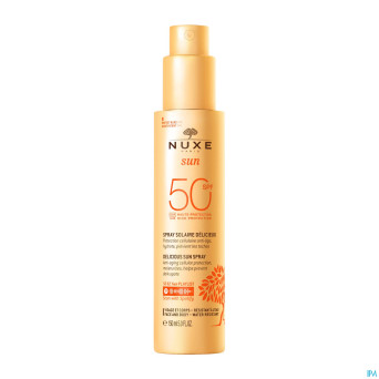 Nuxe sun spray delicieux ip50 visage&corps150ml