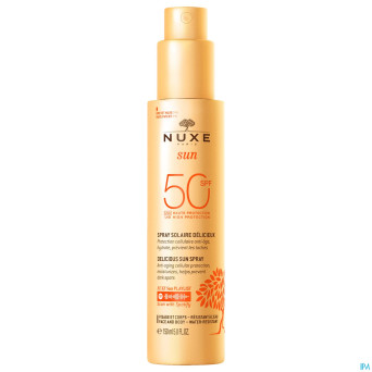 Nuxe sun spray delicieux ip50 visage&corps150ml