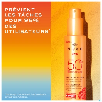 Nuxe sun spray delicieux ip50 visage&corps150ml