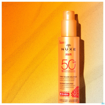 Nuxe sun spray delicieux ip50 visage&corps150ml