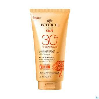 Nuxe sun lait fondant ip30 visage&corps tube150ml