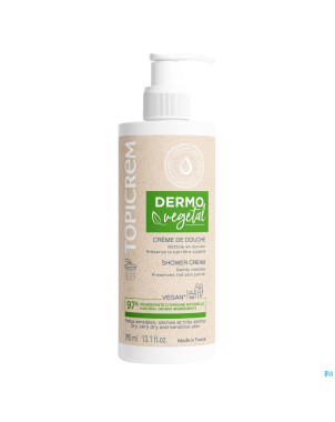 Topicrem dermovegetal cr douche a/dessech.   390ml