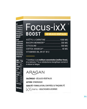 Focus-ixx boost    caps 40