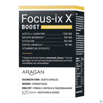 Focus-ixx boost    caps 40