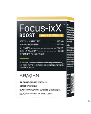 Focus-ixx boost    caps 40