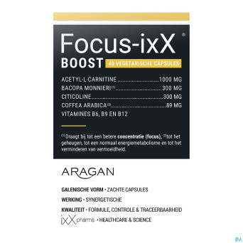 Focus-ixx boost    caps 40