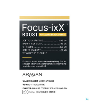 Focus-ixx boost    caps 40