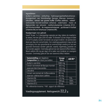 Focus-ixx boost    caps 40