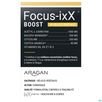 Focus-ixx boost    caps 40