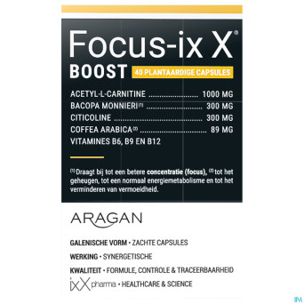 Focus-ixx boost    caps 40