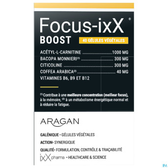 Focus-ixx boost    caps 40