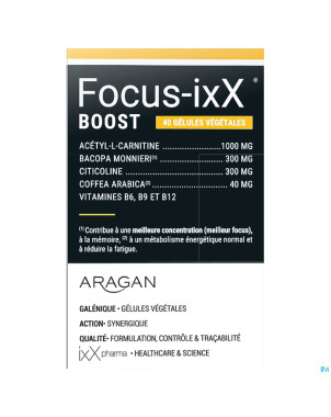 Focus-ixx boost    caps 40