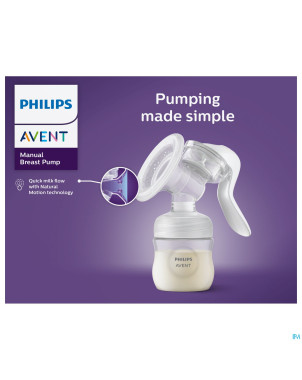 Philips avent tire lait manuel naturel