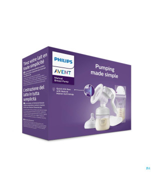 Philips avent tire lait manuel set