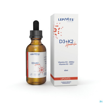 Vit d3+k2 liposomales vegan fl 60ml lepivits