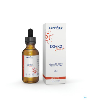 Vit d3+k2 liposomales vegan fl 60ml lepivits