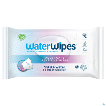 Waterwipes adult lingettes    30