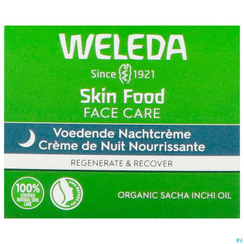 Weleda skin food creme nuit nourrissante    40ml