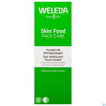 Weleda skin food gel nettoyant nourrissant    75ml