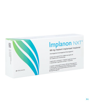 Implanon nxt orifarm    impl subcut 68mg pip