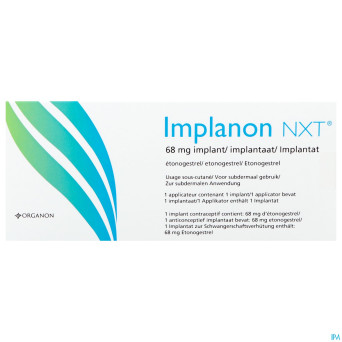 Implanon nxt orifarm    impl subcut 68mg pip