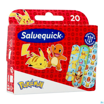 Salvequick pansements pokemon exp    20